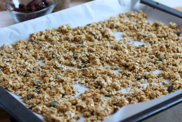 granola-horno