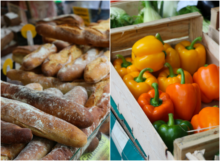 Mercado Marché Bastille - Paris, Francia