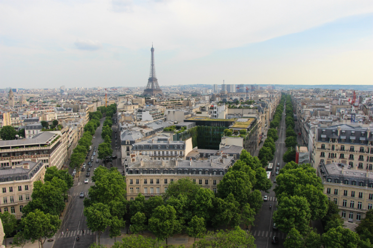 Arco del triunfo - Paris, Francia