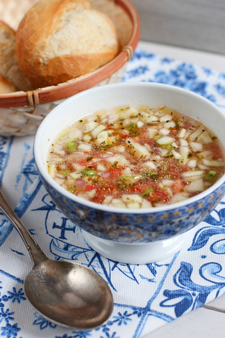 gazpacho portugues receta facil y original