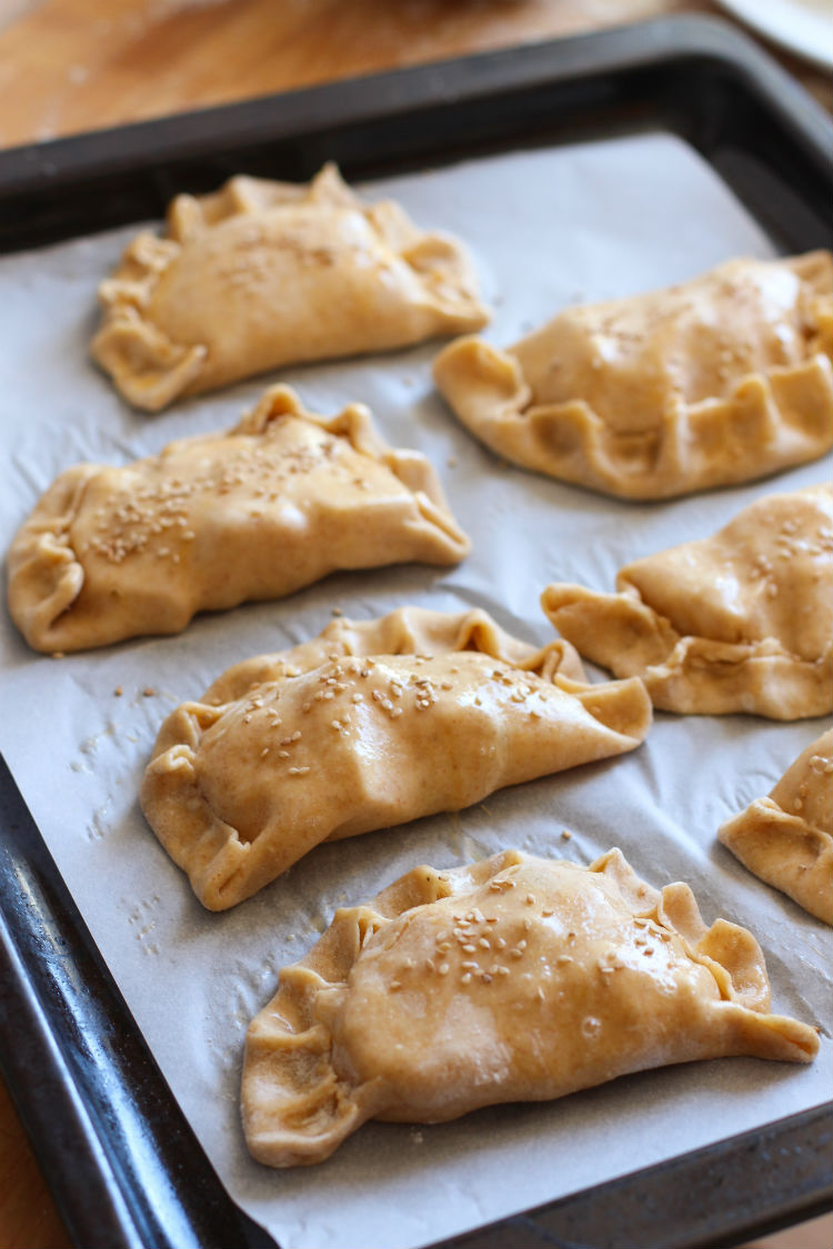 Empanadas de camarón y queso - receta con fotos paso a paso 